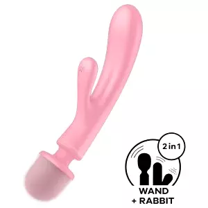 Triple Lover - G-bod masér (ružový)
