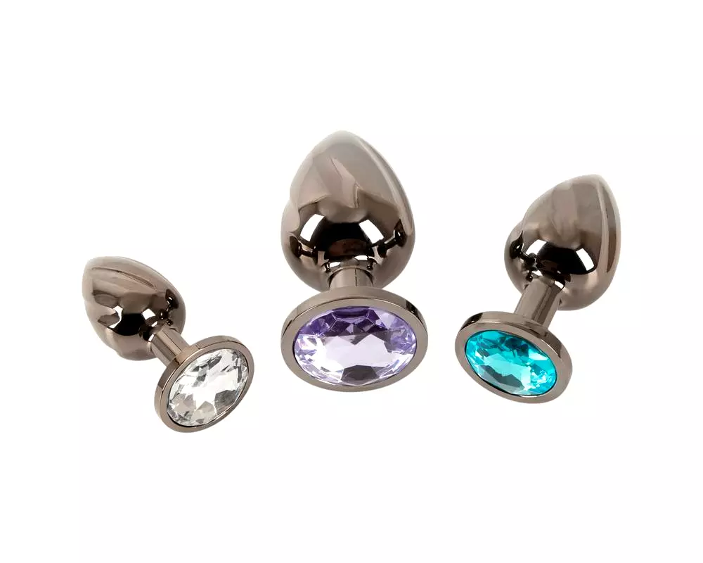 Kovový anál plug set Kovový anál plug set