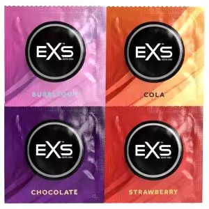 Zmiešané - kondómy - rôzne príchute (12 ks)