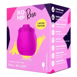 Rose - vzduchový ružový vibrátor (ružový)