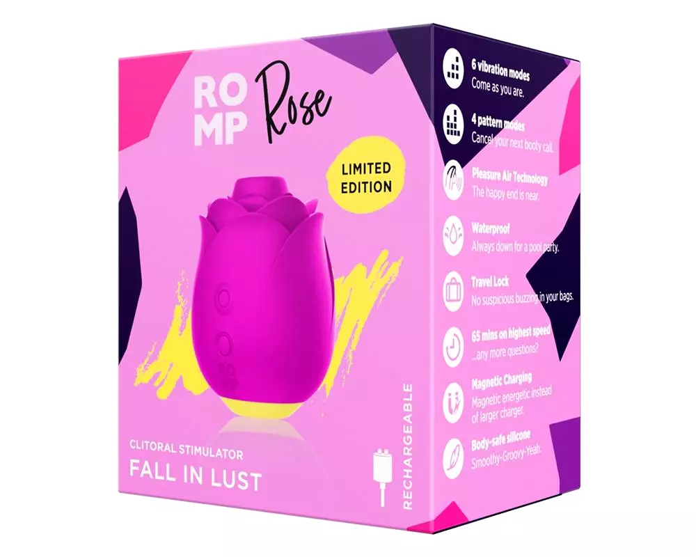 Rose - vzduchový ružový vibrátor (ružový) Rose - vzduchový ružový vibrátor (ružový)