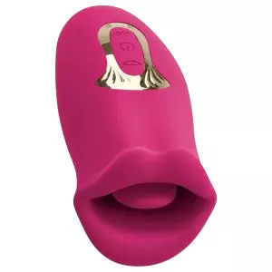 Jazýčkový klitorisový vibrátor (ružový)