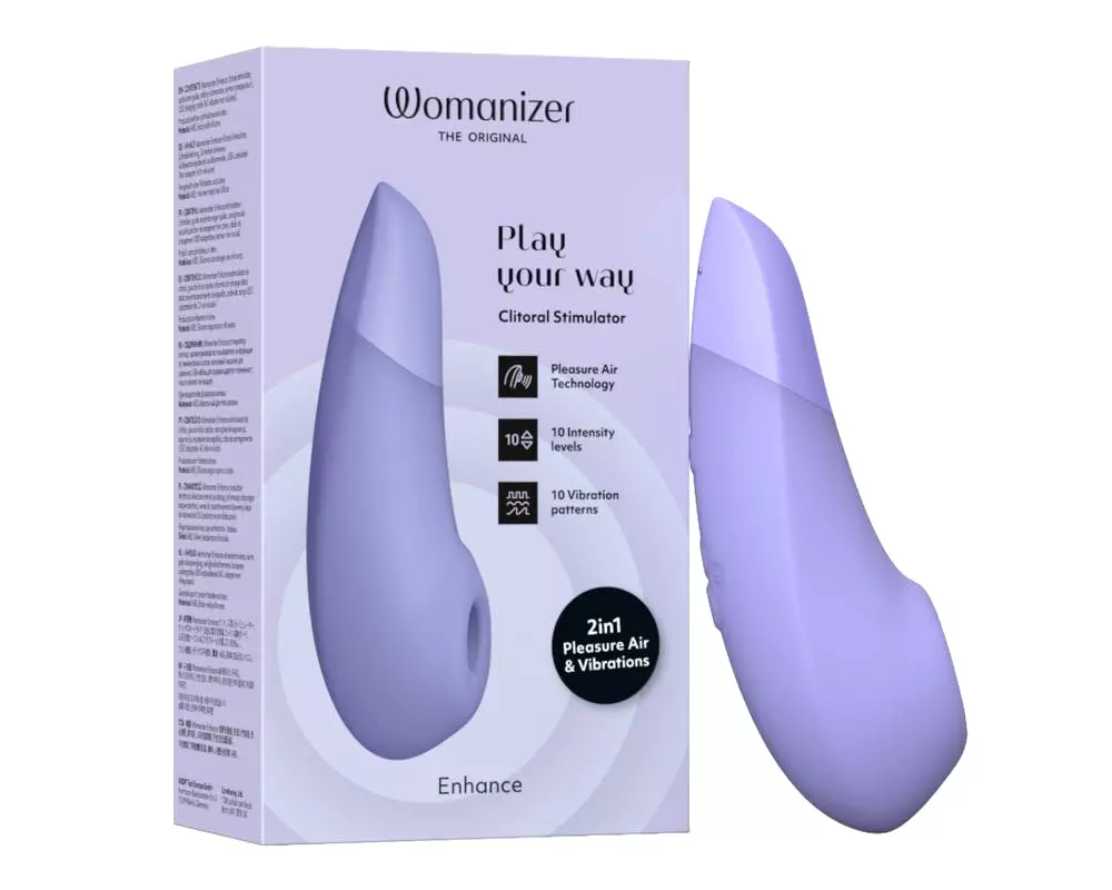 Enhance - vibračný stimulátor klitorisu (fialový) Enhance - vibračný stimulátor klitorisu (fialový)