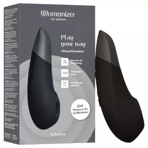Enhance - vzduchový stimulátor klitorisu (čierny)