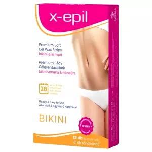 Pripravené depilačné pásiky 12ks - bikiny/podpazušie