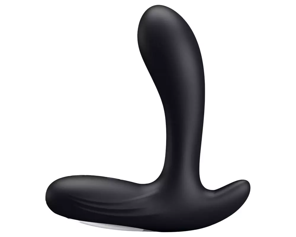 Backie - čierny vibrátor na prostatu Backie - čierny vibrátor na prostatu