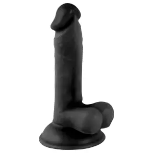 Pán Drzý – prísavkový realistický čierny dildo