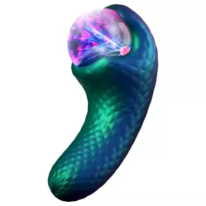 Temptasia Enchanted Serpent - mystický klitorisový vibrátor (zelený)