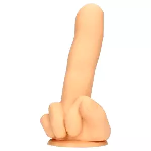 Stredný prst dildo (naturálny)