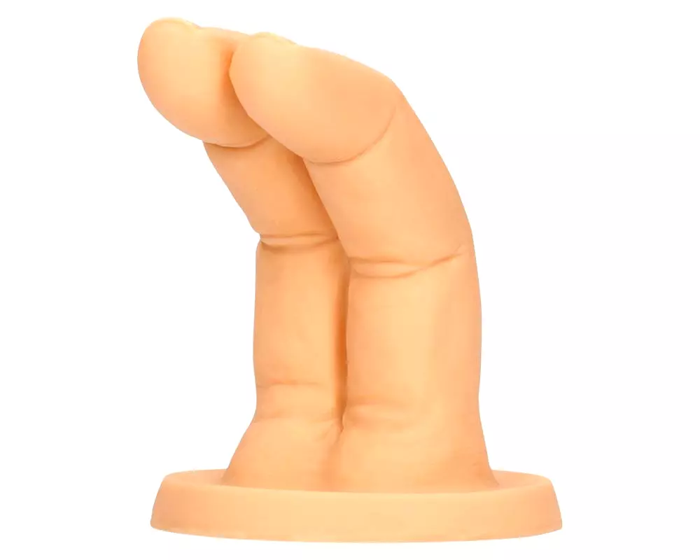 Dvojprstový dildo (naturálny) Dvojprstový dildo (naturálny)