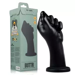 Päsť Corps - čierne dildo na päsťovanie