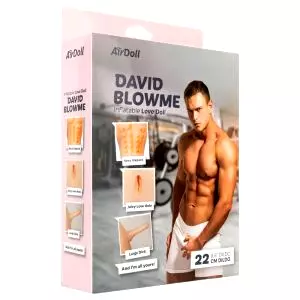 David fúkačka - nafukovací muž (prírodný)