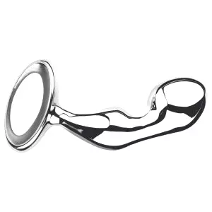 Pfun Plug – kovové prostata dildo (strieborné)