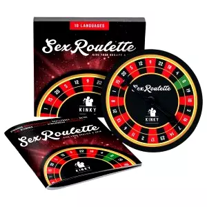 Sexuálna Ruleta Kinky - intímna spoločenská hra (v 10 jazykoch)
