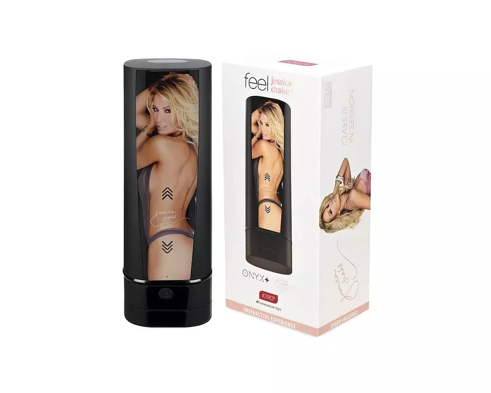 Onyx+ Jessica Drake - interaktívny masturbátor (čierny) Onyx+ Jessica Drake - interaktívny masturbátor (čierny)