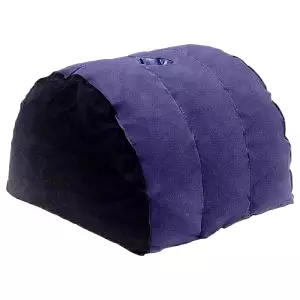 Magický Vankúš - Nafukovací sex vankúš s držiakom na dildo (fialový)