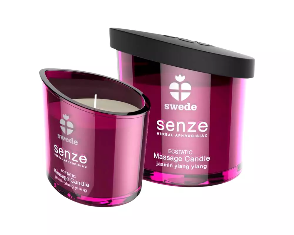 Senze – masážna sviečka – jazmín Senze – masážna sviečka – jazmín