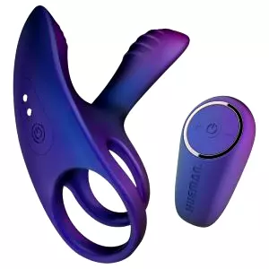 Infinity Ignite – vibračný krúžok na penis a semenníky (fialová)