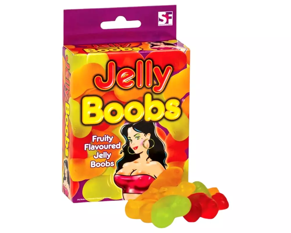 Jelly Boobs - ovocné želé prsia (120g) Jelly Boobs - ovocné želé prsia (120g)