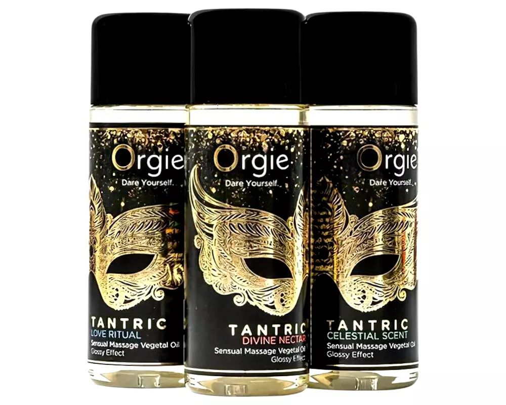 Tantric - zmyselná sada masážnych olejov (3x30ml) Tantric - zmyselná sada masážnych olejov (3x30ml)