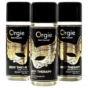 Sexy Therapy - zmyselný masážny olej set (3x30ml)