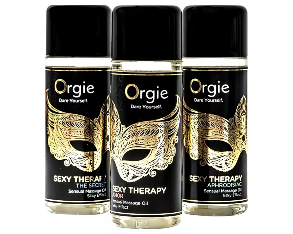Sexy Therapy - zmyselný masážny olej set (3x30ml) Sexy Therapy - zmyselný masážny olej set (3x30ml)