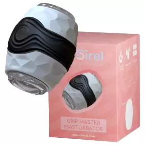 Drž Grip Master - šedý masturbátor pre muža
