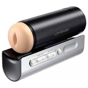 Solace Pro - smart pohyblivý masturbátor (čierny)