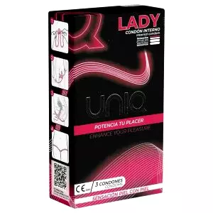 Lady - dámske kondómy (3 ks)