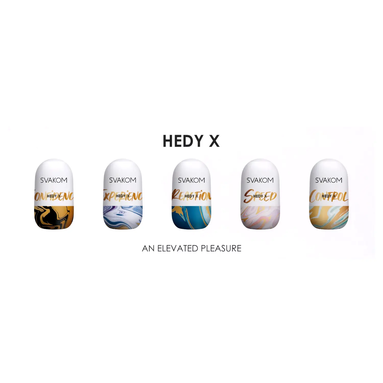 Svakom Hedy X Mixed masturbačné vajíčko sada (5ks) Svakom Hedy X Mixed masturbačné vajíčko sada (5ks)