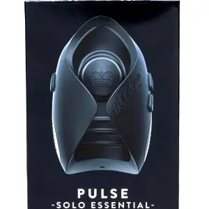 Pulse Solo Essential - Nabíjateľný Masturbátor (Čierny)