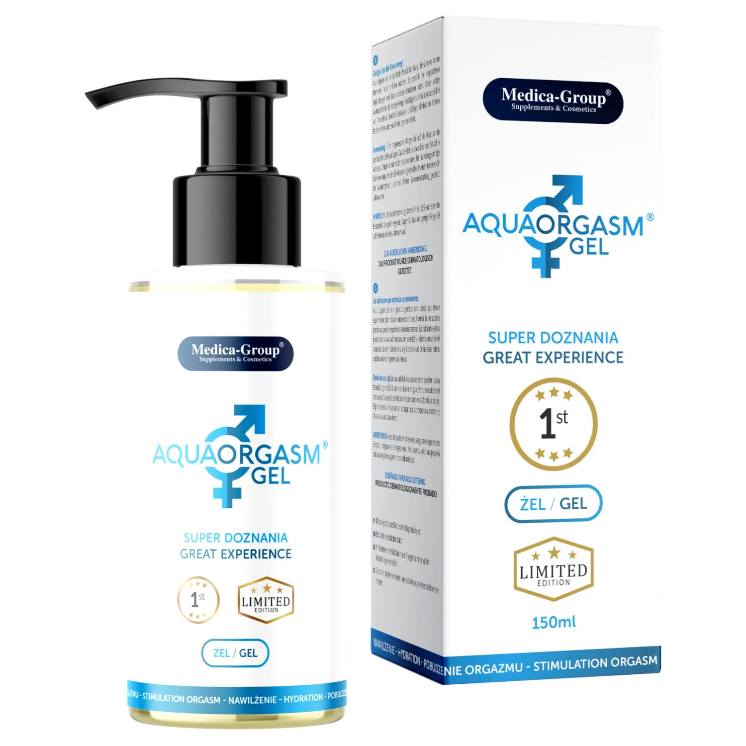 Aqua Orgasm Gel - hydratačný stimulačný gél (150ml) Aqua Orgasm Gel - hydratačný stimulačný gél (150ml)