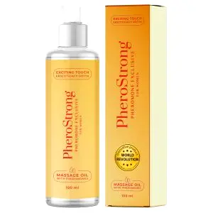 PheroStrong Exclusive masážny olej pre ženy (100ml)