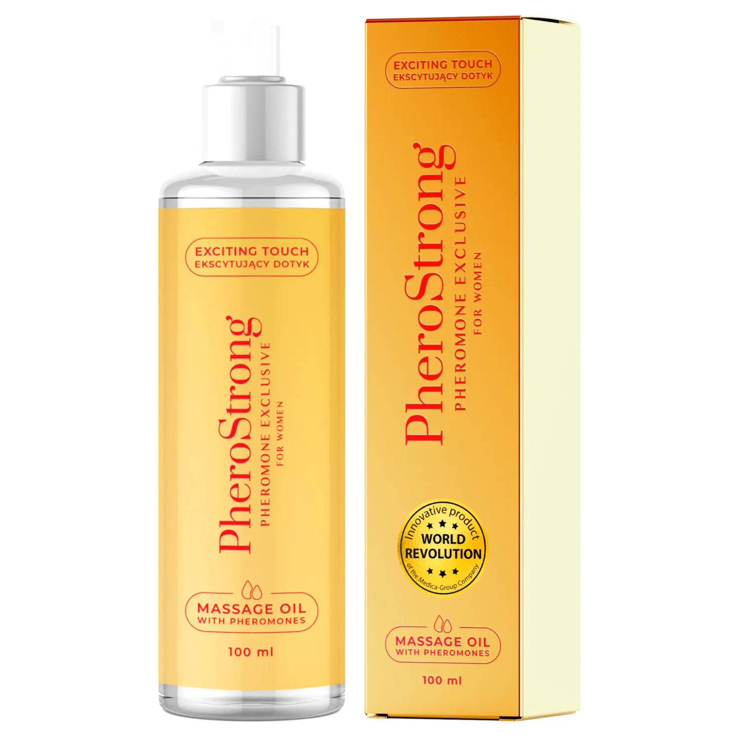 PheroStrong Exclusive masážny olej pre ženy (100ml) PheroStrong Exclusive masážny olej pre ženy (100ml)