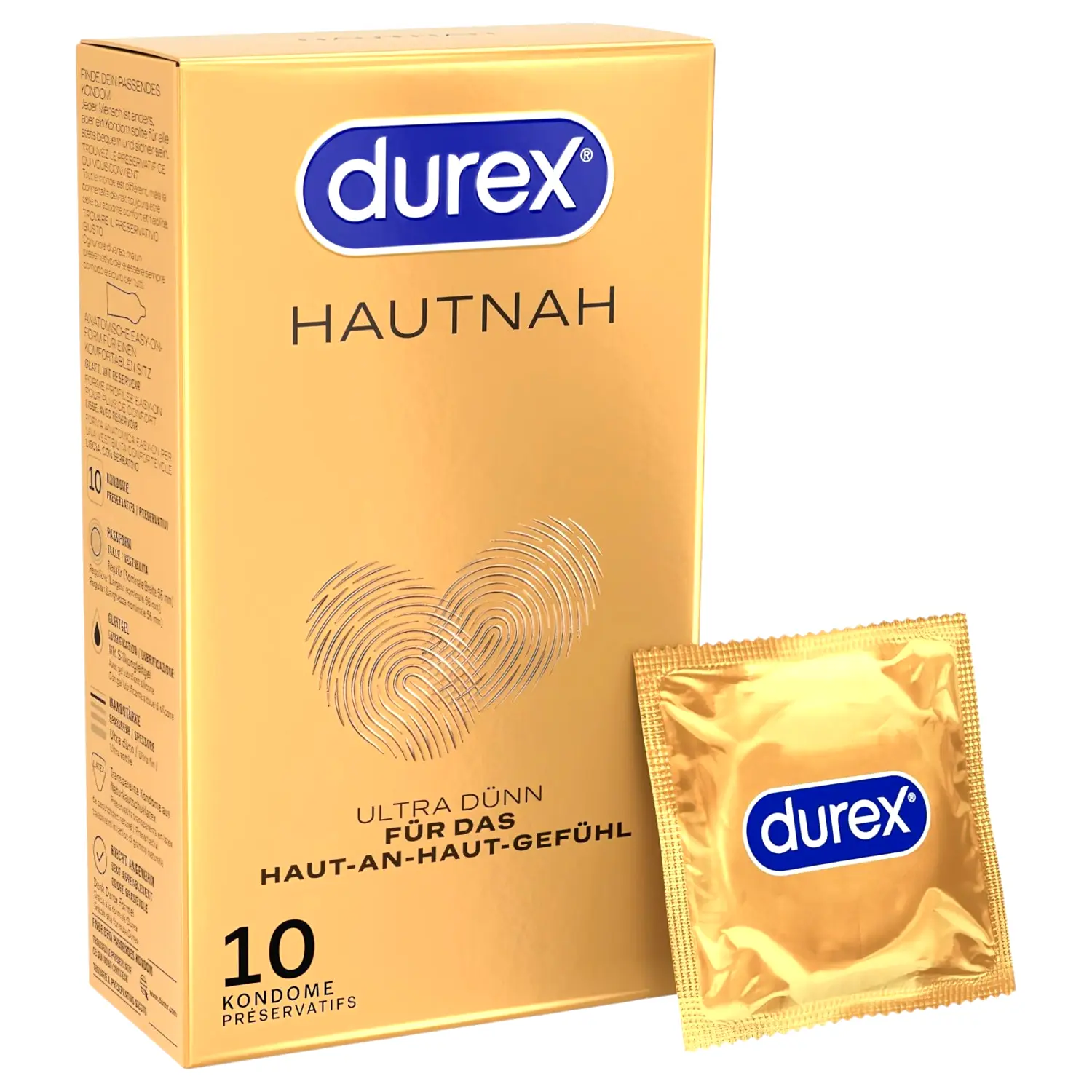 Durex Hautnah extra tenké kondómy (10 ks) Durex Hautnah extra tenké kondómy (10 ks)