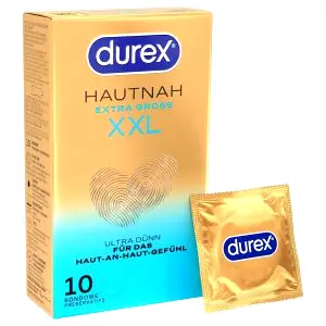 Durex Tesný Kontakt extra veľké kondómy (10 ks)