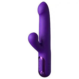 Fantasy For Her 2v1 prirážajúci vibrátor a stimulátor klitorisu (fialový)
