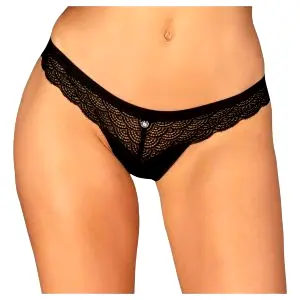 Chemeris - sexy tangá (čierna) - XL/XXL