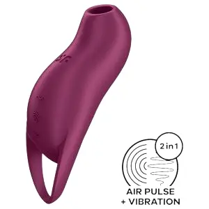 Pocket Pro 1 - nabíjateľný stimulátor klitorisu (fialový)