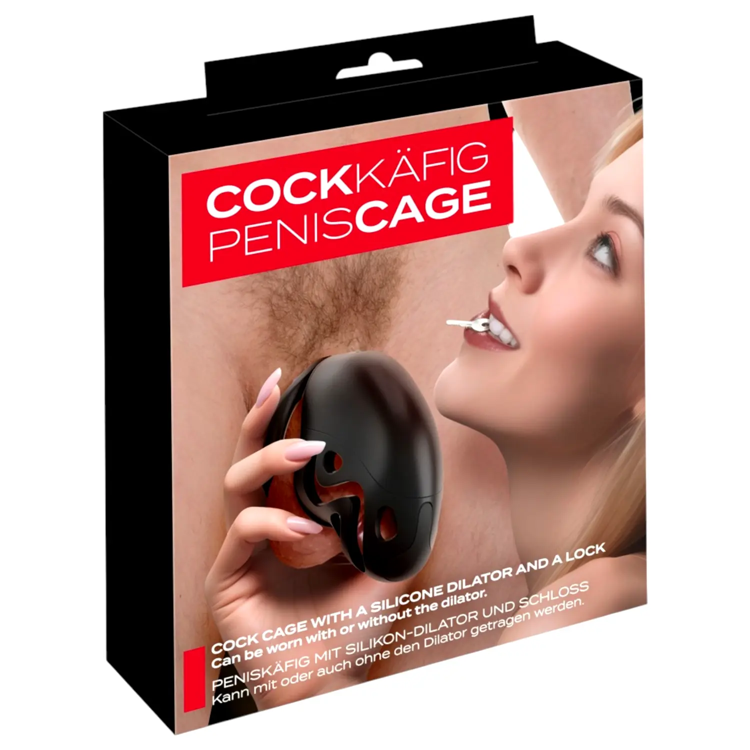 You2Toys klietka na penis s plugom (čierna) You2Toys klietka na penis s plugom (čierna)