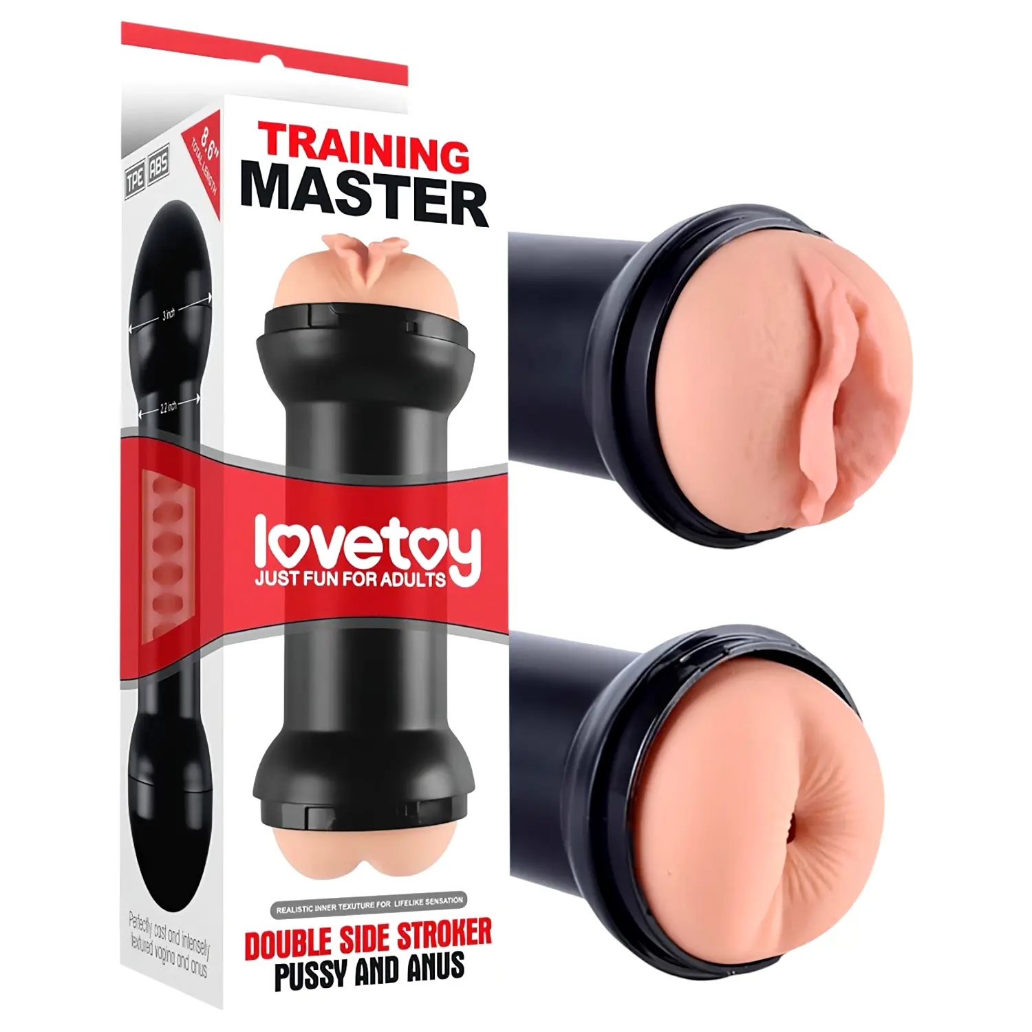 Lovetoy vagína a anál masturbátor (naturálny) Lovetoy vagína a anál masturbátor (naturálny)