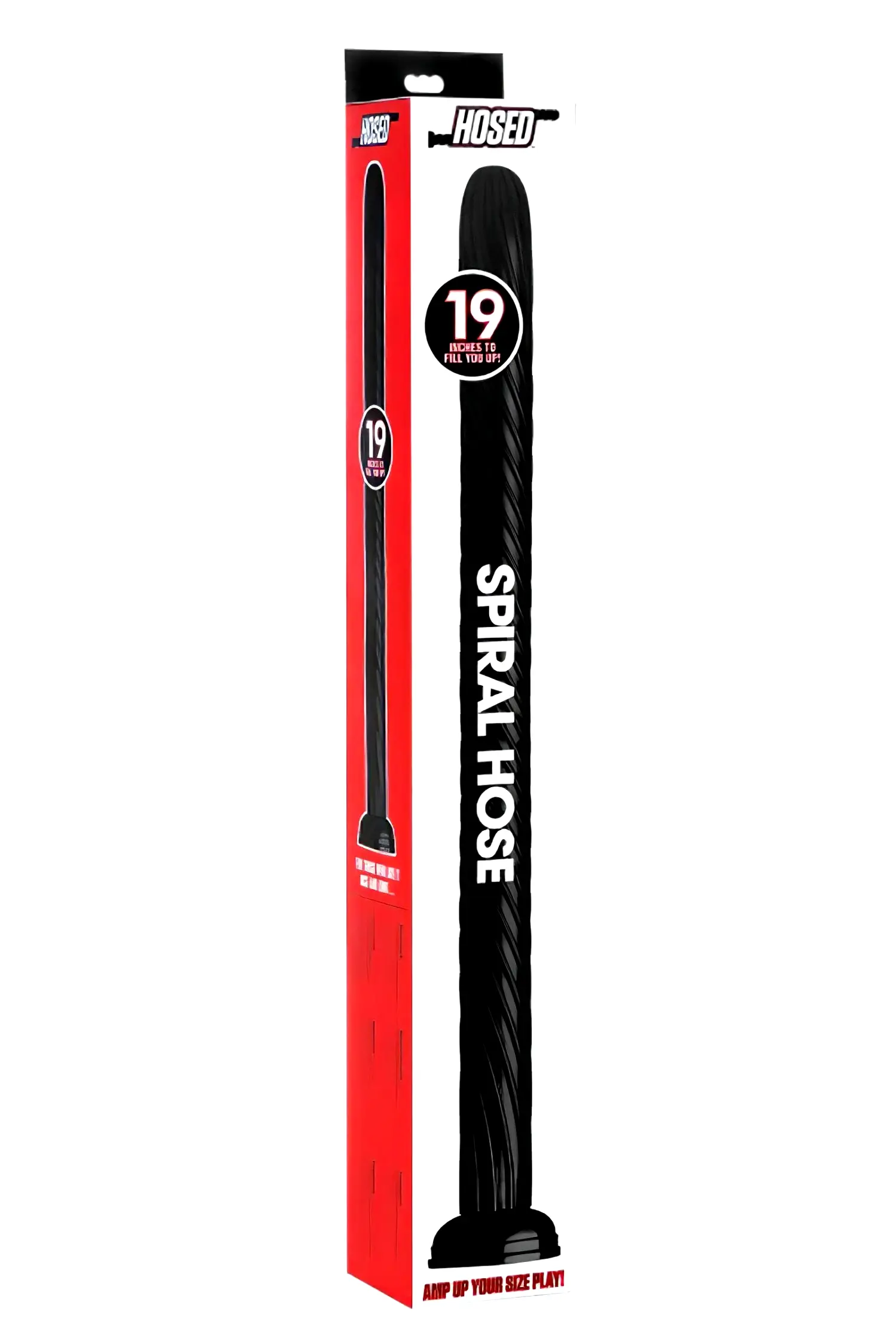 Hladký análne dildo s prísavkou – 19 cm (čierne) Hladký análne dildo s prísavkou – 19 cm (čierne)