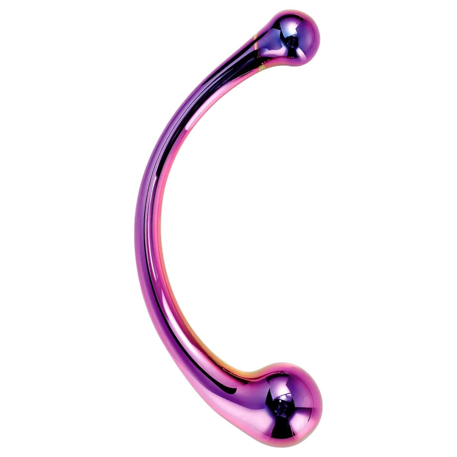 Dreamtoys sklenené masážne dildo (metalická farba) Dreamtoys sklenené masážne dildo (metalická farba)