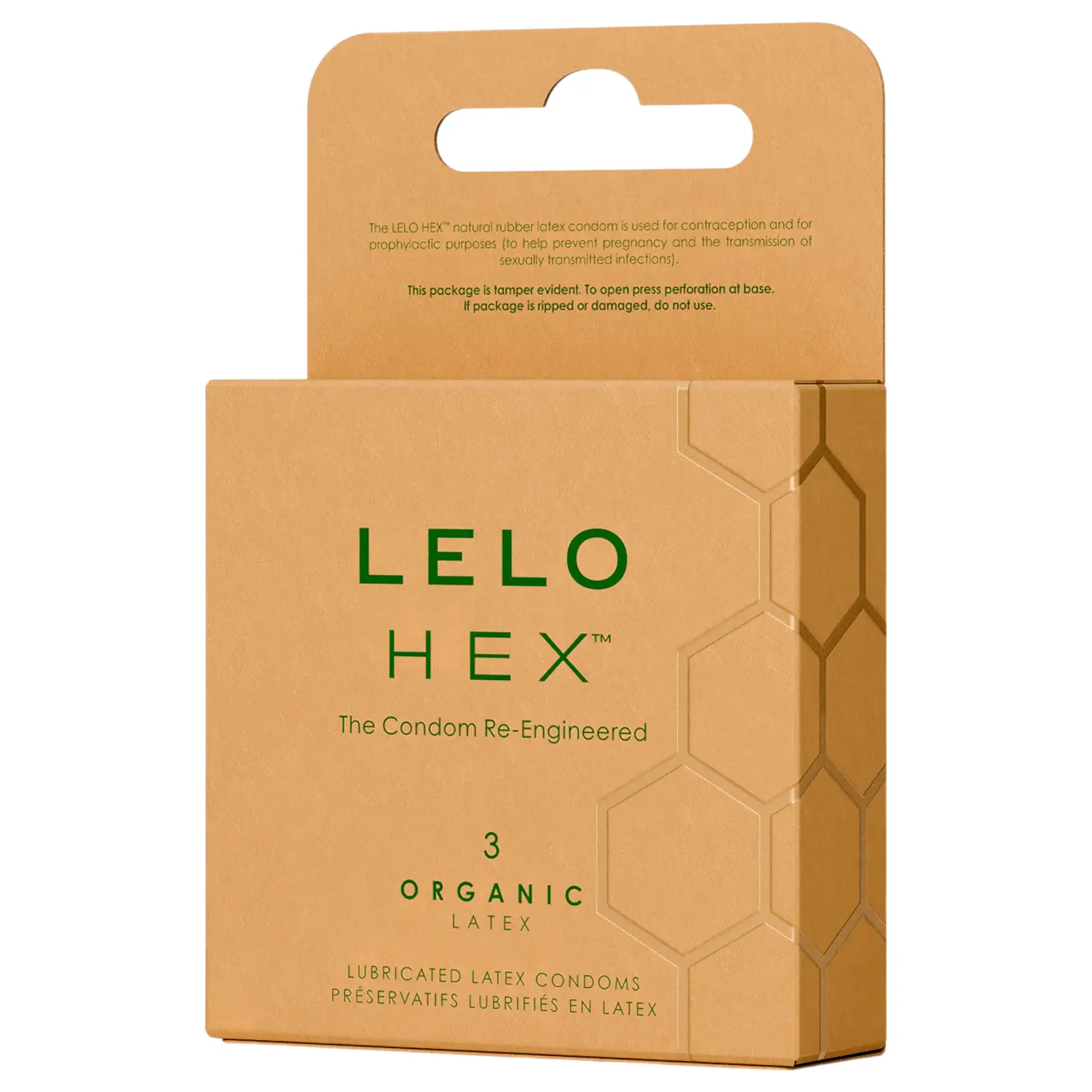 Hex Organic - luxusný kondóm (3 ks) Hex Organic - luxusný kondóm (3 ks)