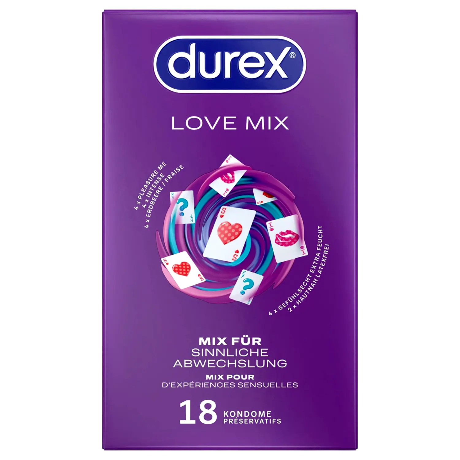Durex Love Mix balenie kondómov (18 ks) Durex Love Mix balenie kondómov (18 ks)