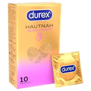 Durex Hautnah extra lubrikovaný kondóm (10 ks)
