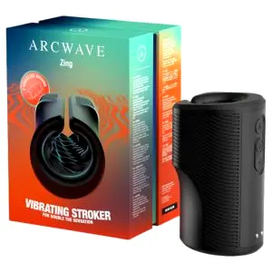 Arcwave Zing 2-motorový masturbátor (čierny)