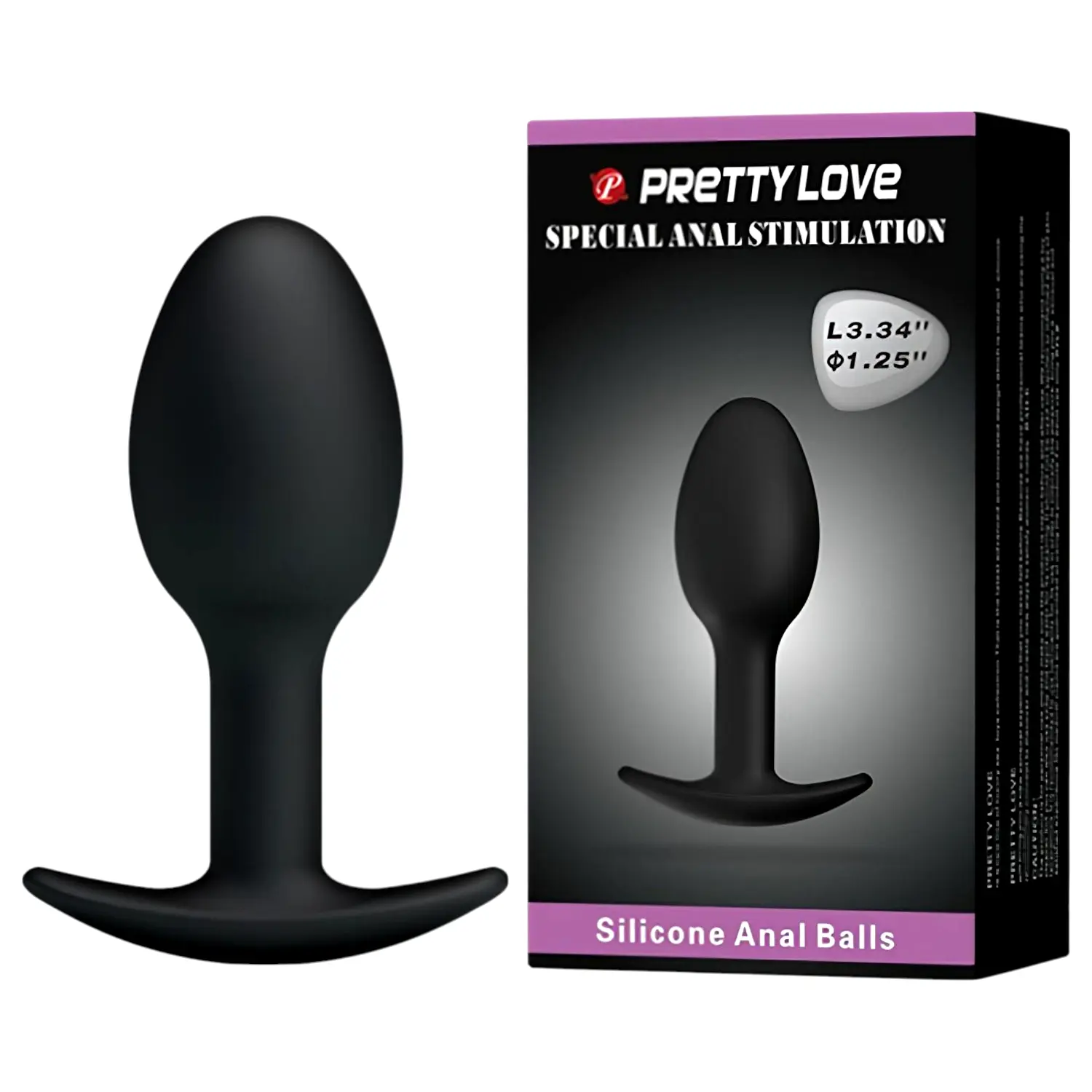 Análne dildo (čierne) Análne dildo (čierne)