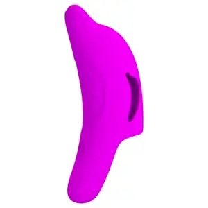 Delphini - delfínový vibrátor na prst (fialový)