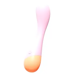 Peachy G-Spot - batériový G-bod vibrátor (ružová)